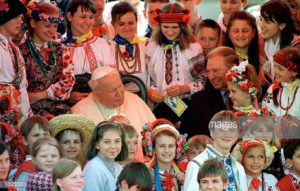 Иоанн Павел II и Леонид Кучма
